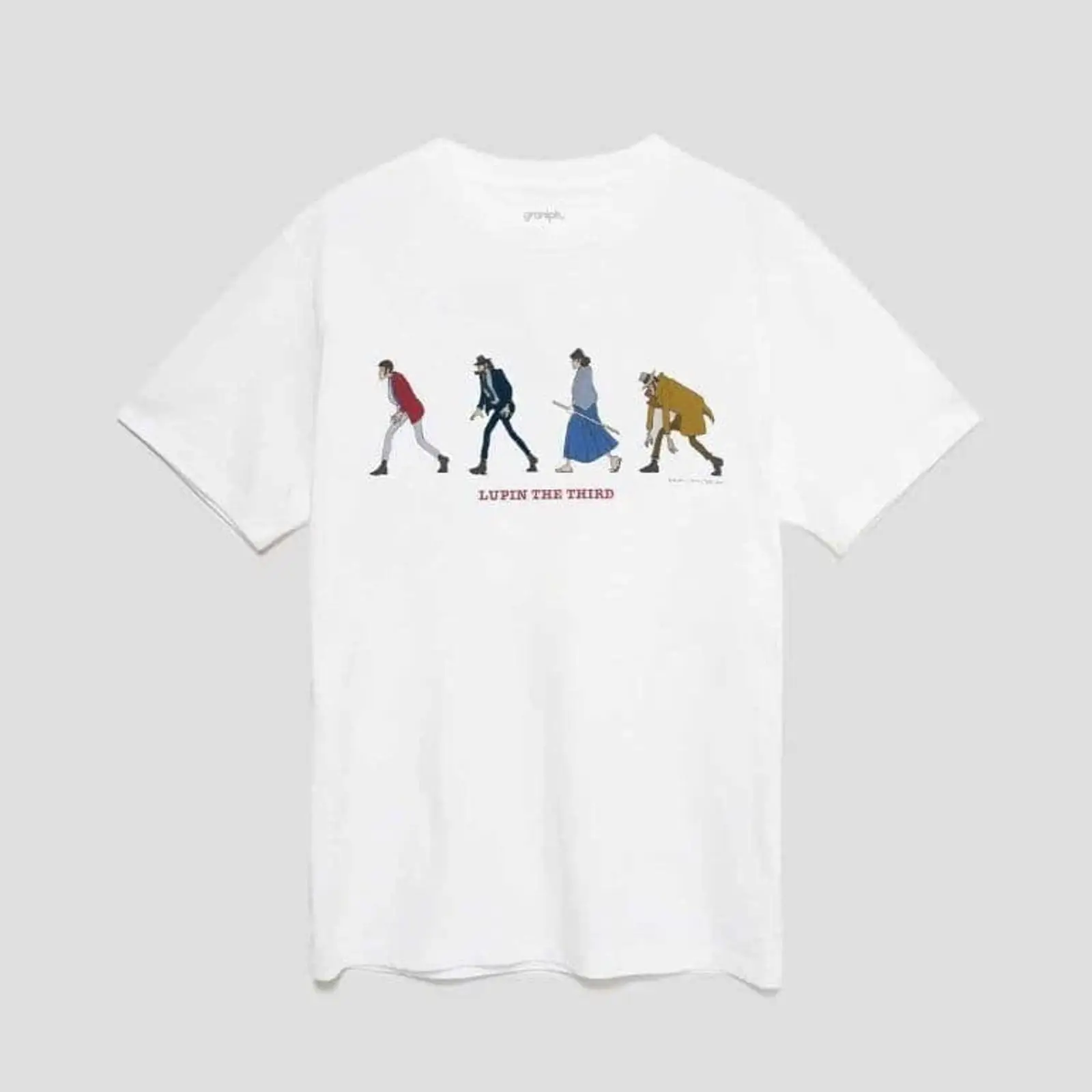 Streetwear Brand Clothing - Graniph Lupin III T-Shirt Größe L