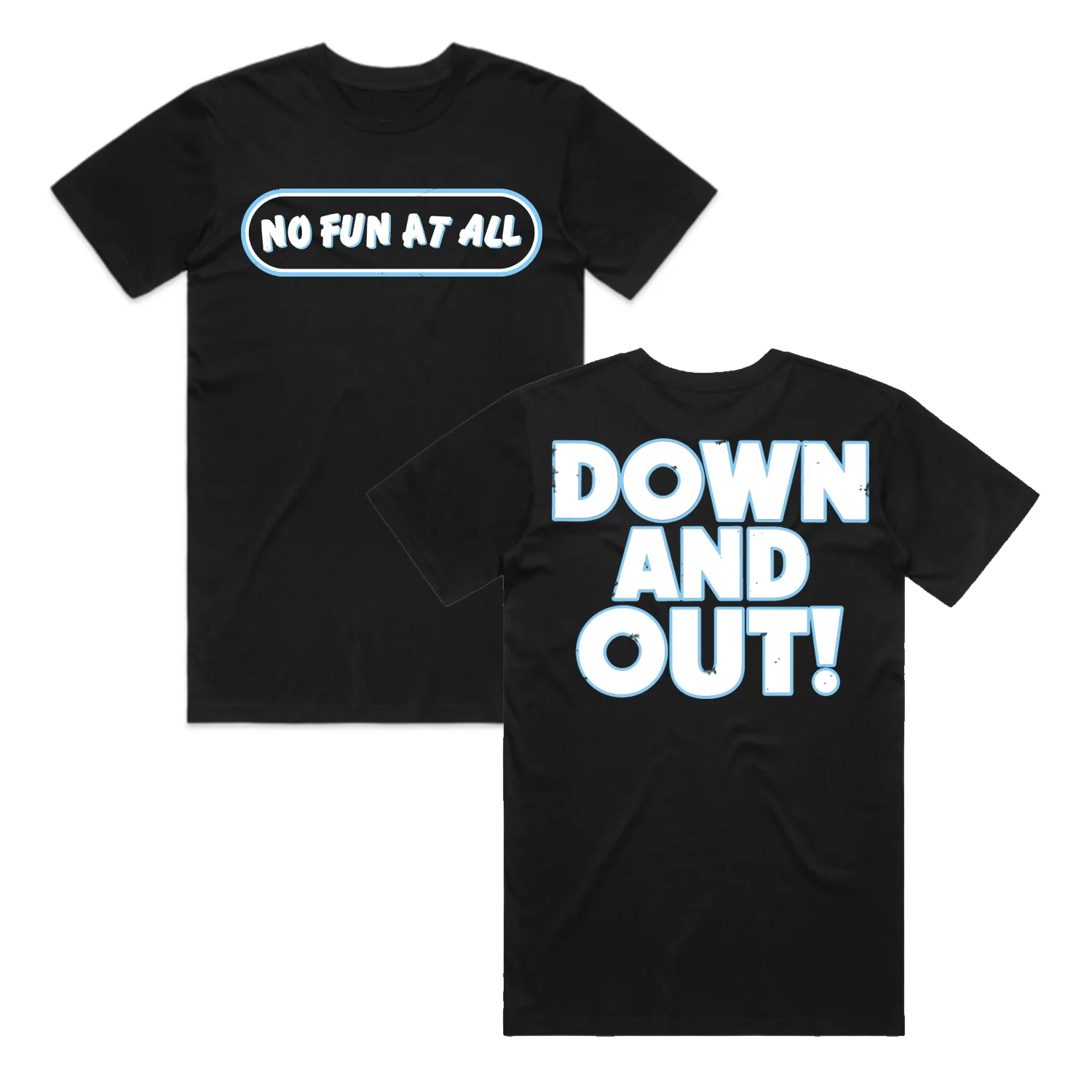 Streetwear Brand Vintage - No Fun At All Schwedische Punkrock-Band