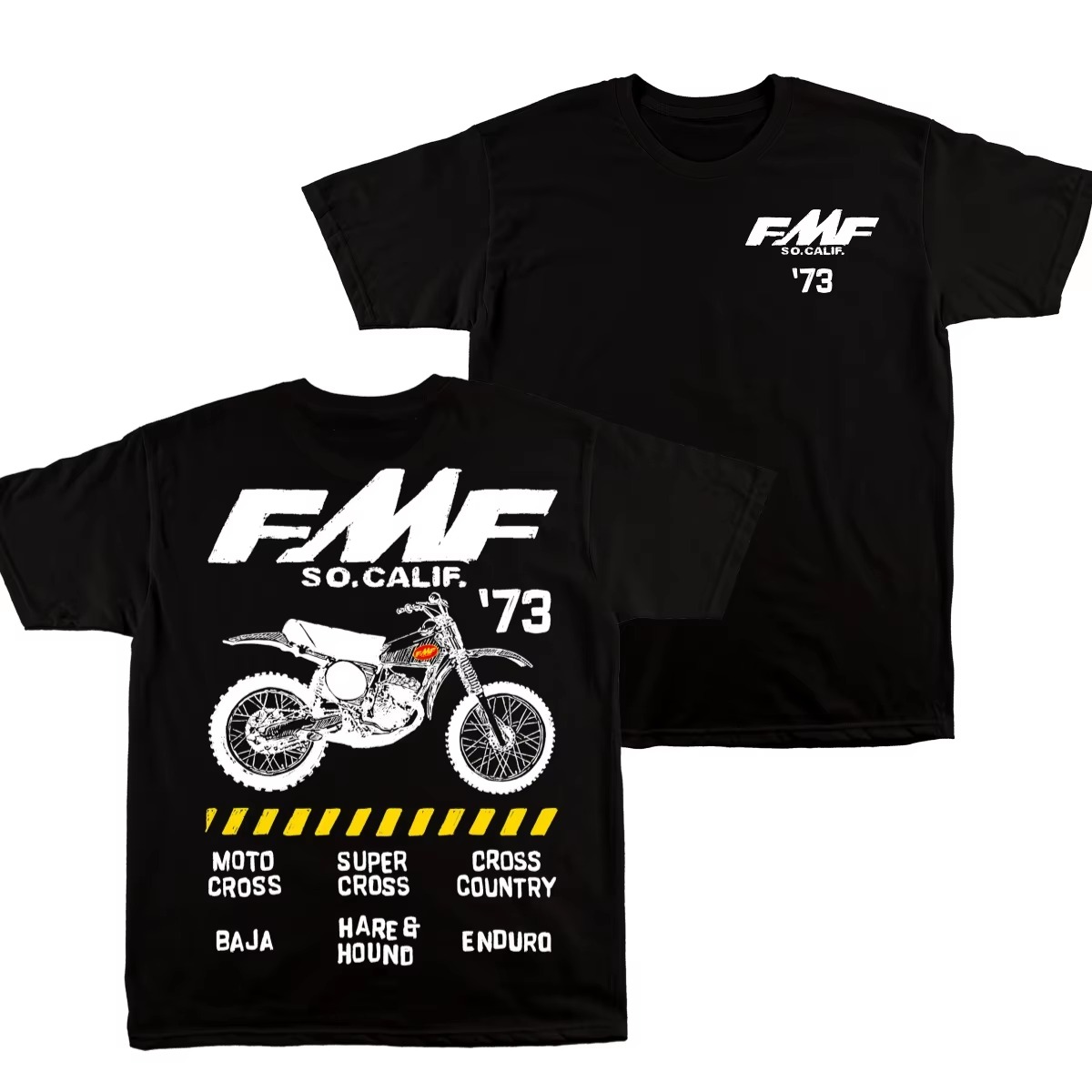 Schwarzes FMF Vintage Dirt Bik – Streetwear Brand Vintage Bewertung und Preis